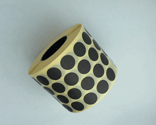 RLX ETIQUETTE RONDE 10MM -NOIR