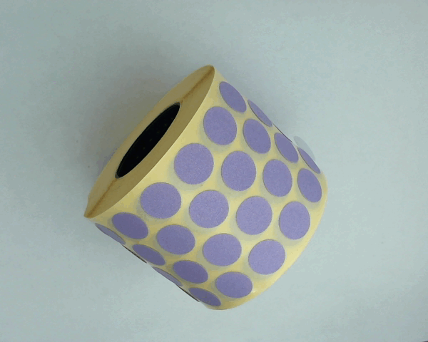 RLX ETIQUETTE RONDE 10MM -VIOLET