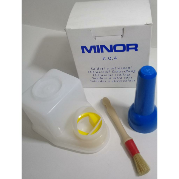 POT DE COLLE 0.4 LT "MINOR" AVEC PINCEAU