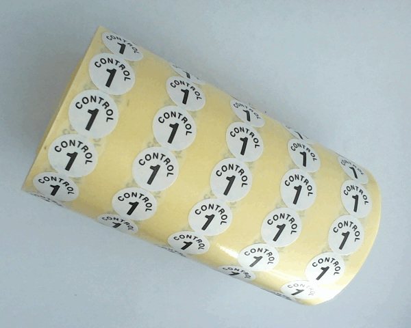 RLX ETIQUETTE NUMEROTE 12 MM