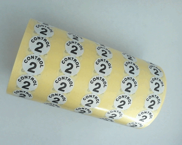 RLX ETIQUETTE NUMEROTE 12 MM