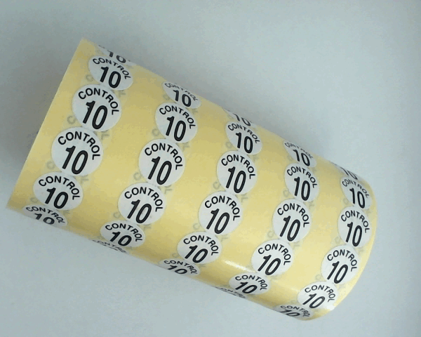 RLX ETIQUETTE NUMEROTE 12 MM