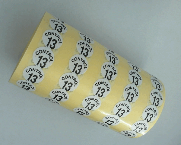 RLX ETIQUETTE NUMEROTE 12 MM