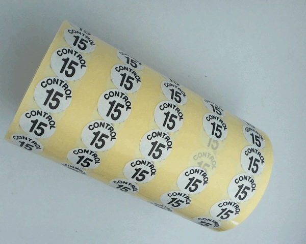 RLX ETIQUETTE NUMEROTE 12 MM