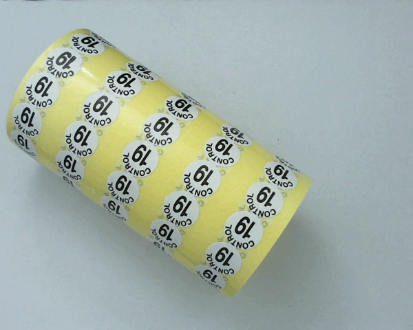 RLX ETIQUETTE NUMEROTE 12 MM
