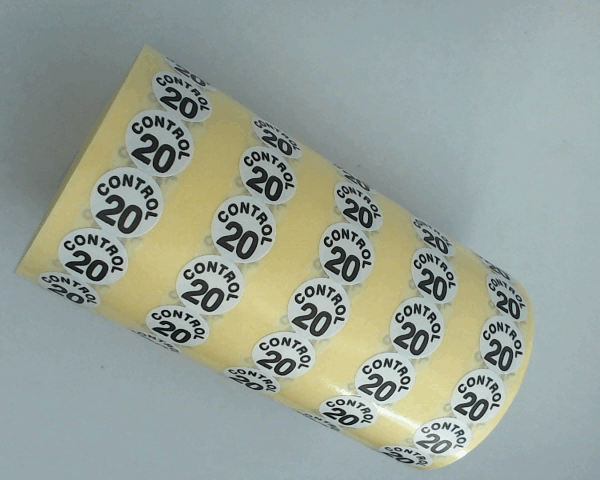 RLX ETIQUETTE NUMEROTE 12 MM