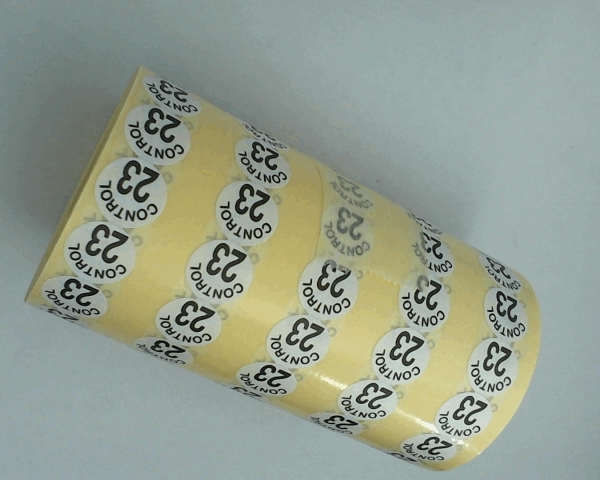RLX ETIQUETTE NUMEROTE 12 MM