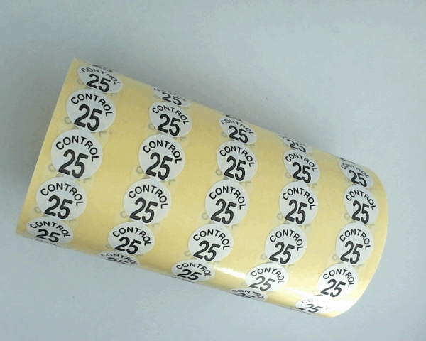 RLX ETIQUETTE NUMEROTE 12 MM