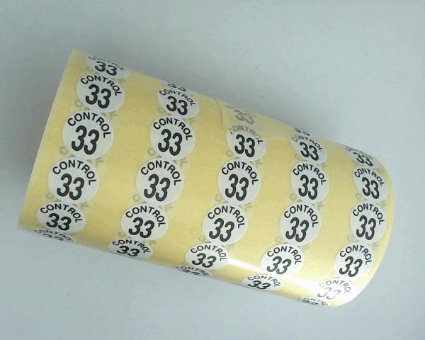 RLX ETIQUETTE NUMEROTE 12 MM