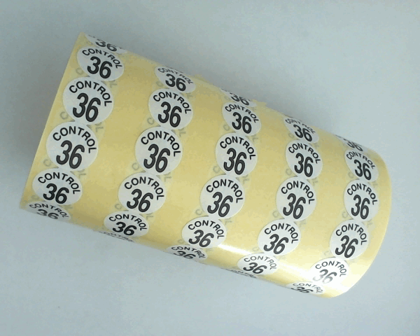 RLX ETIQUETTE NUMEROTE 12 MM