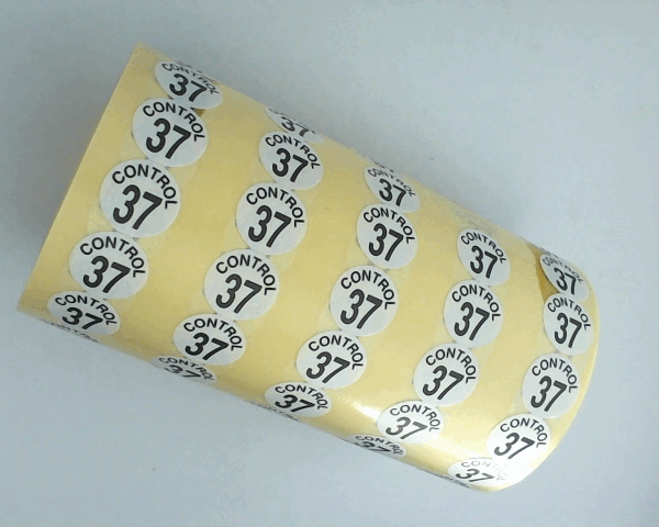 RLX ETIQUETTE NUMEROTE 12 MM