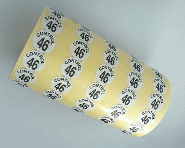 RLX ETIQUETTE NUMEROTE 12 MM