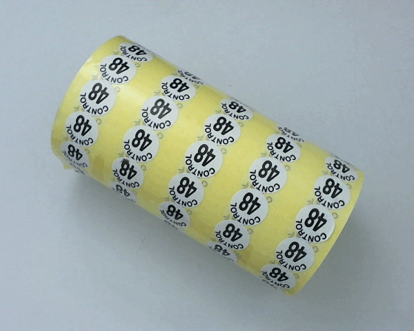 RLX ETIQUETTE NUMEROTE 12 MM