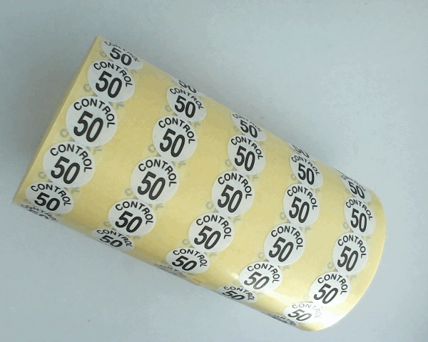RLX ETIQUETTE NUMEROTE 12 MM