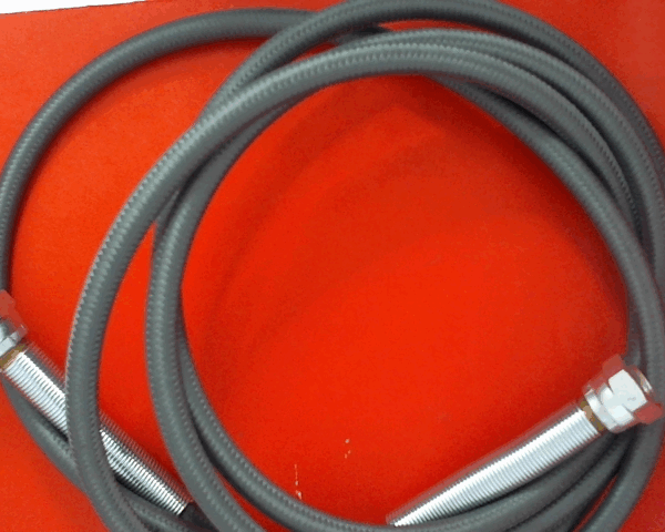 TUYAU TEFLON+RACCORD L=2300 1/4"FF=D.0080