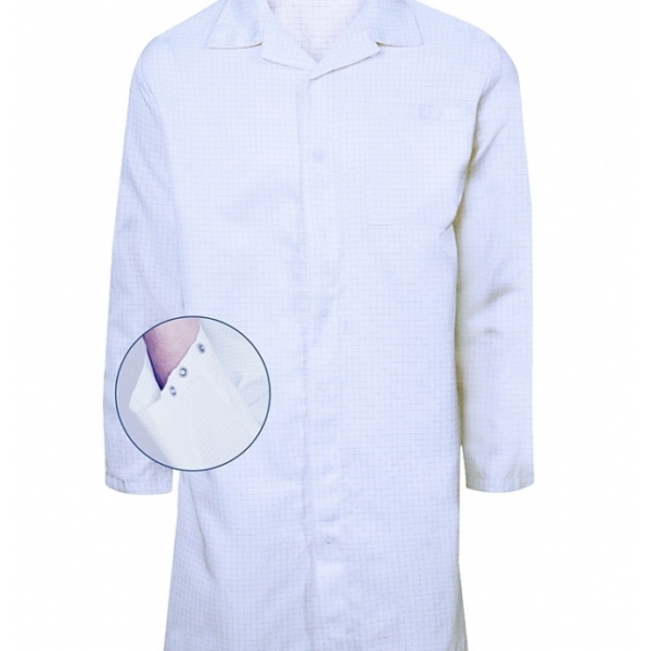 BLOUSE ANTISTATIQUE BLANCHE