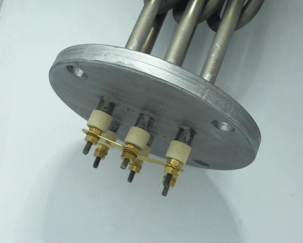 RESISTANCE A BRIDE Ø 110mm 4 TROUS W. 5000 CAMPTEL L=180mm SANS PORTE SONDE
