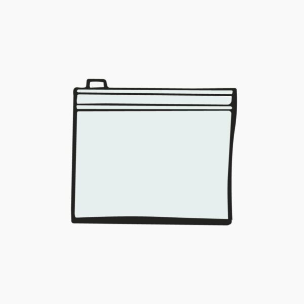 Sac avec zip
