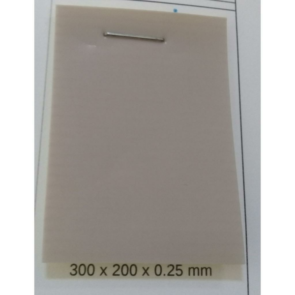 PTFE FOIL 300 X 200 MM X0.5MM