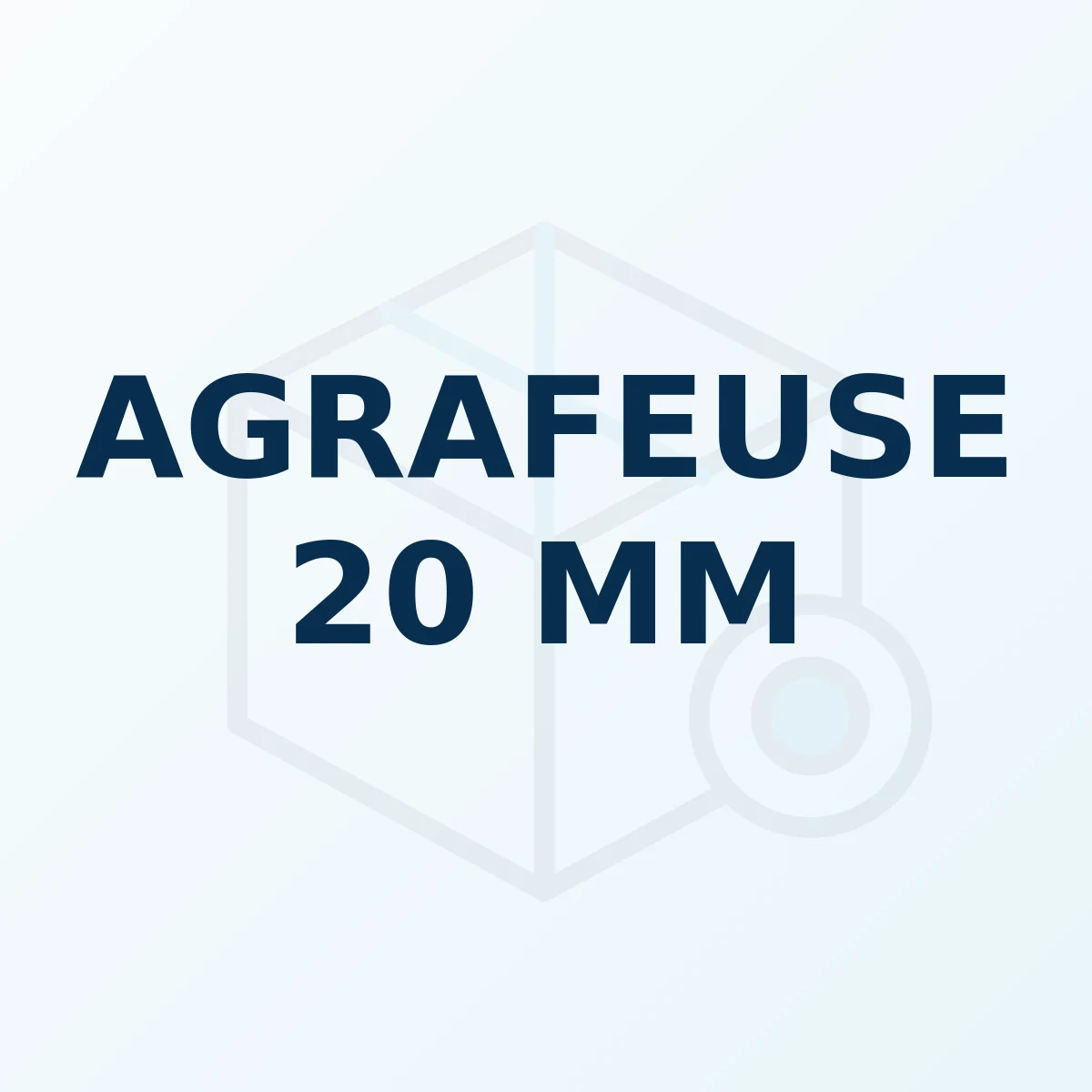 Référence produit AGRAFEUSE 20 MM Référence produit AGRAFEUSE 20 MM