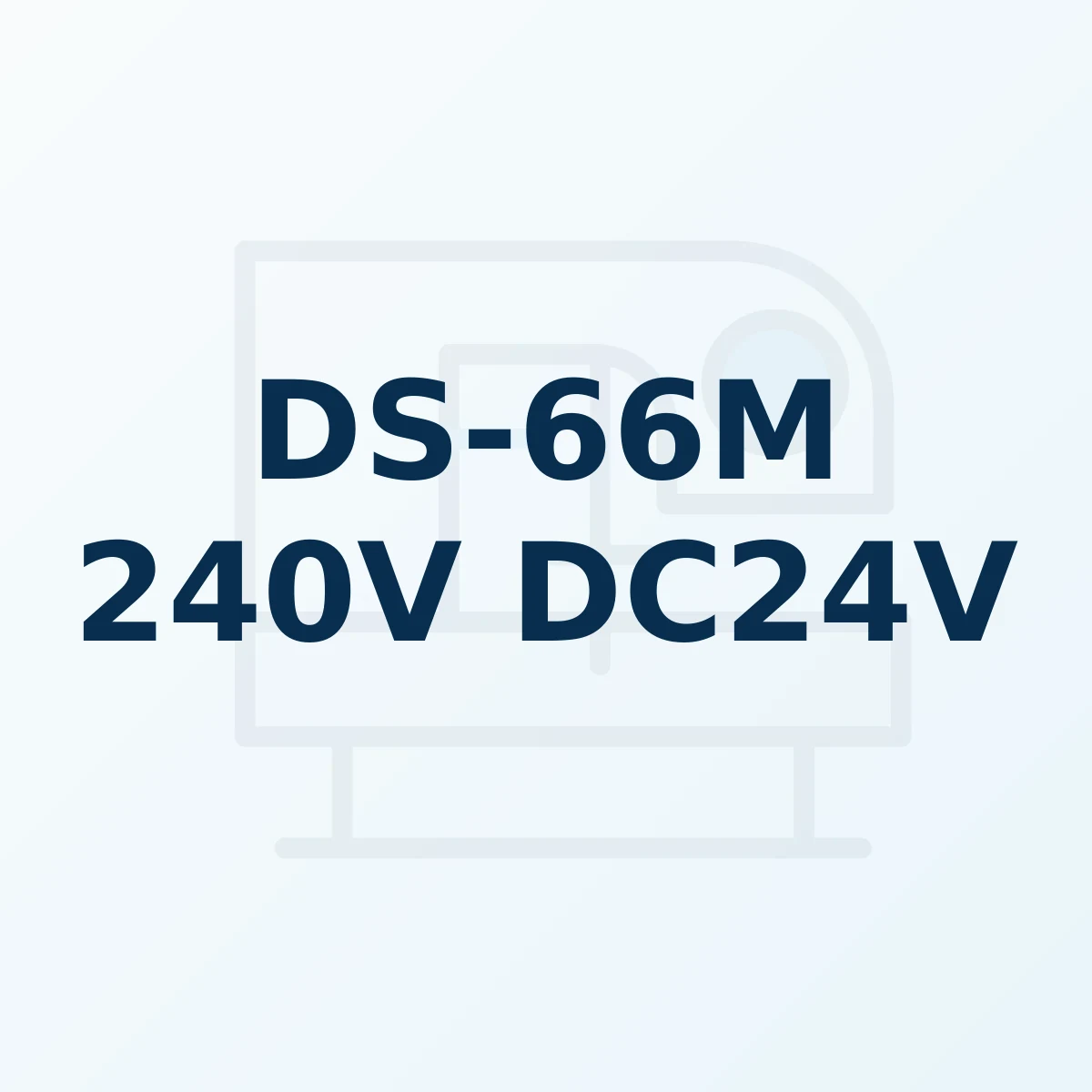 Référence produit DS-66M 240V DC24V Référence produit DS-66M 240V DC24V