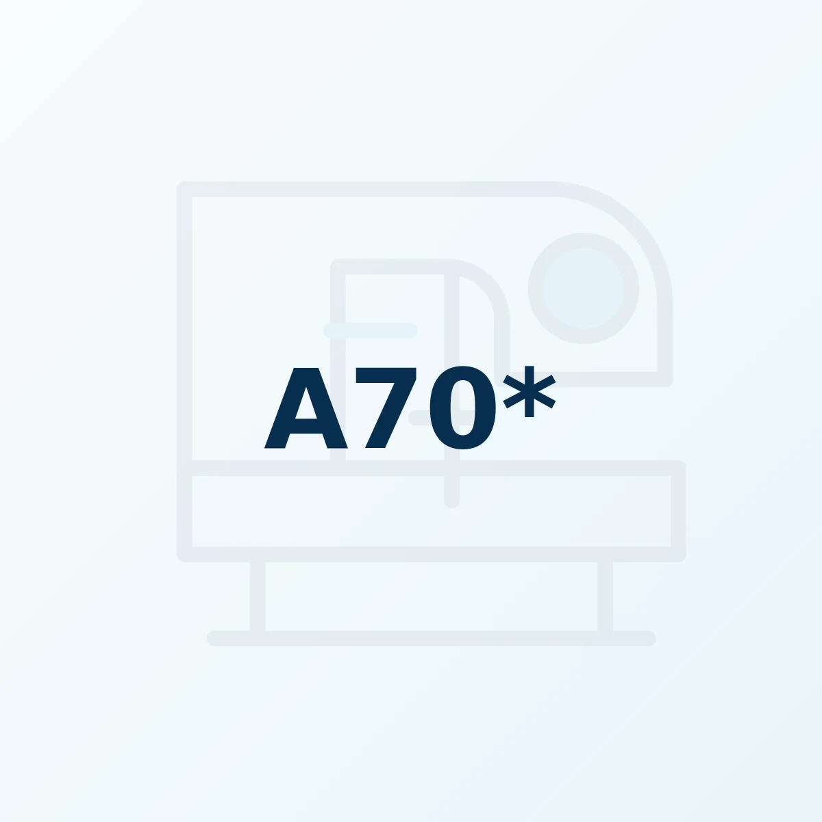 Référence produit A70* Référence produit A70*
