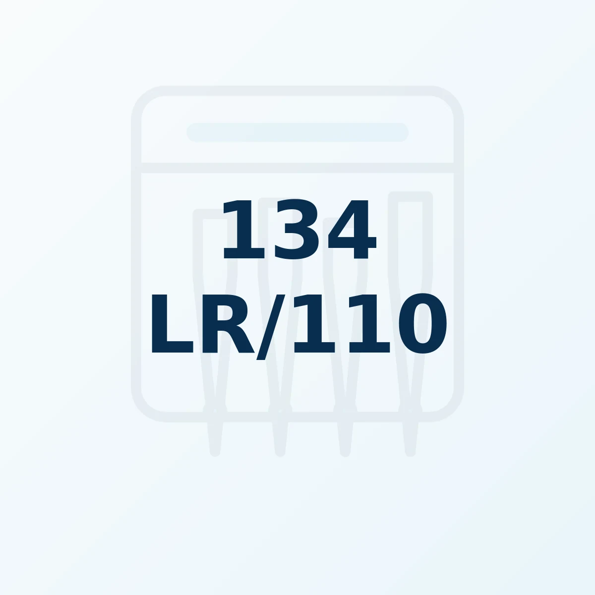 Référence produit 134 LR/110 Référence produit 134 LR/110