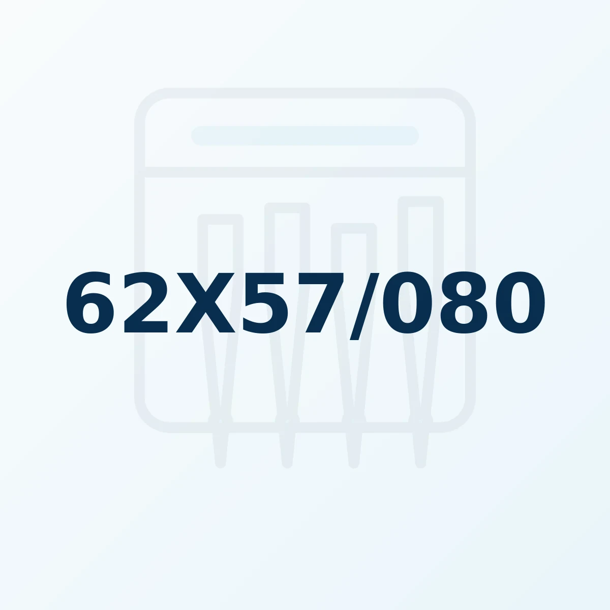 Référence produit 62X57/080 Référence produit 62X57/080