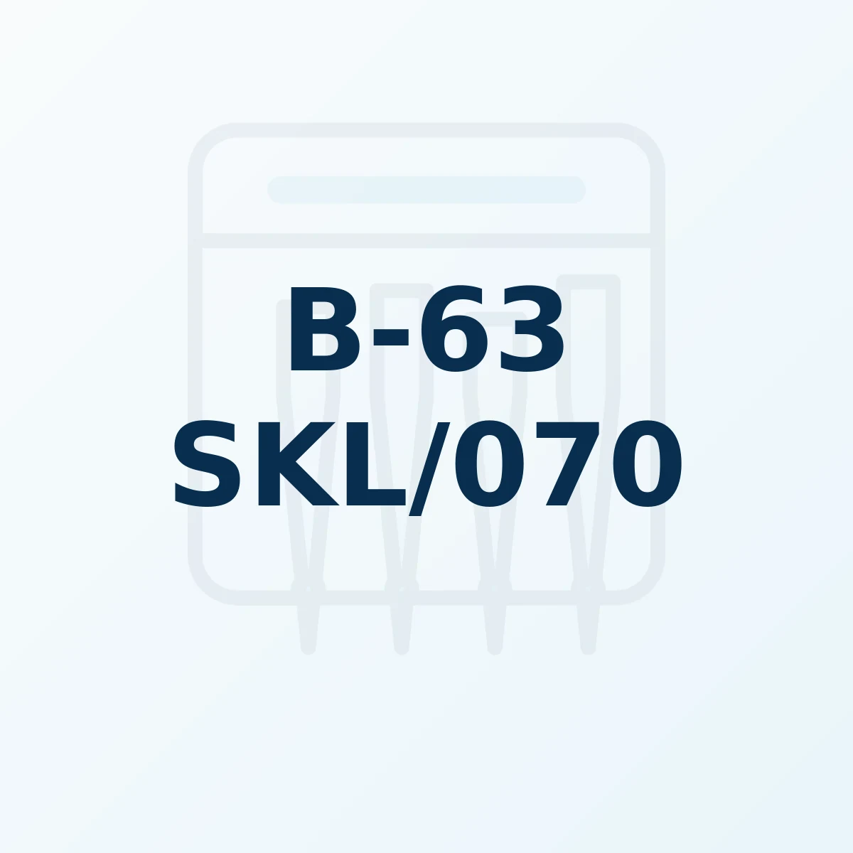 Référence produit B-63 SKL/070 Référence produit B-63 SKL/070