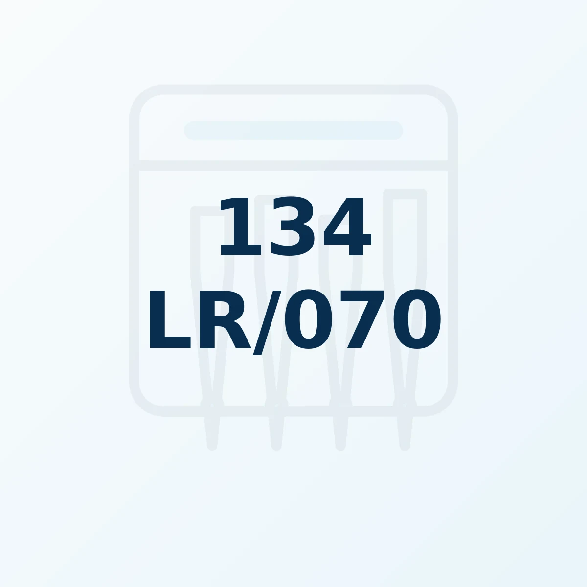 Référence produit 134 LR/070 Référence produit 134 LR/070