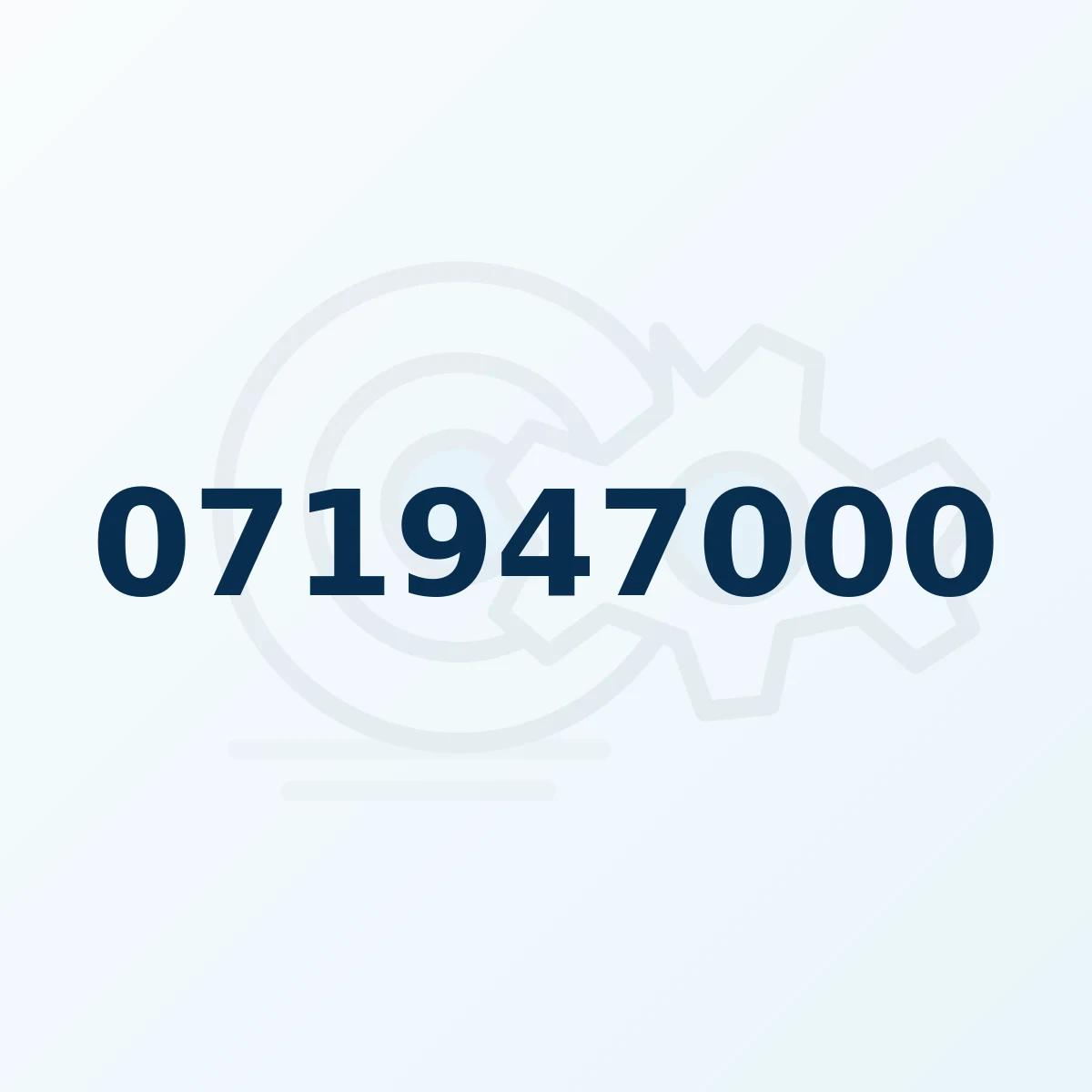 Référence produit 071947000 Référence produit 071947000