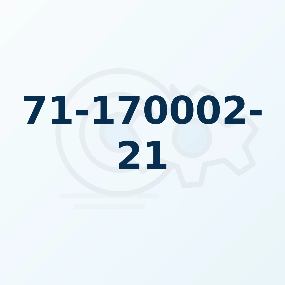 Référence produit 71-170002-21 Référence produit 71-170002-21