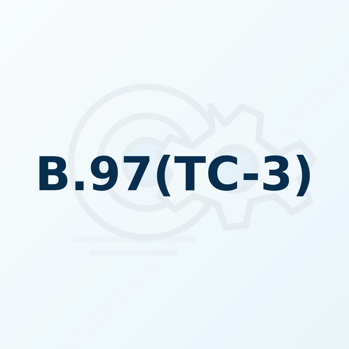 Référence produit B 97(TC-3) Référence produit B.97(TC-3)